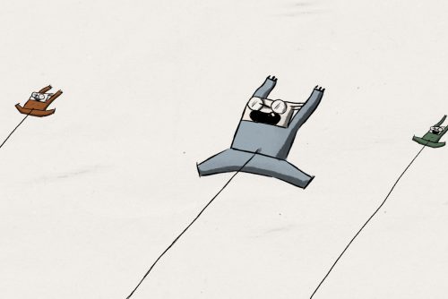 Un court avant le long