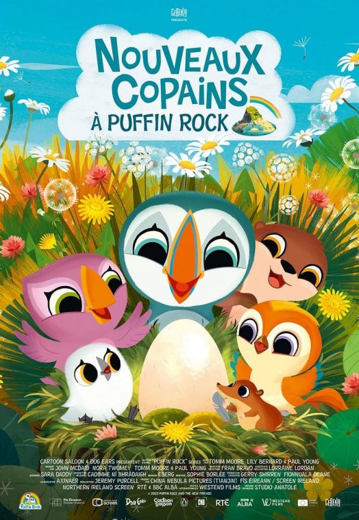 Nouveaux copains à Puffin rock